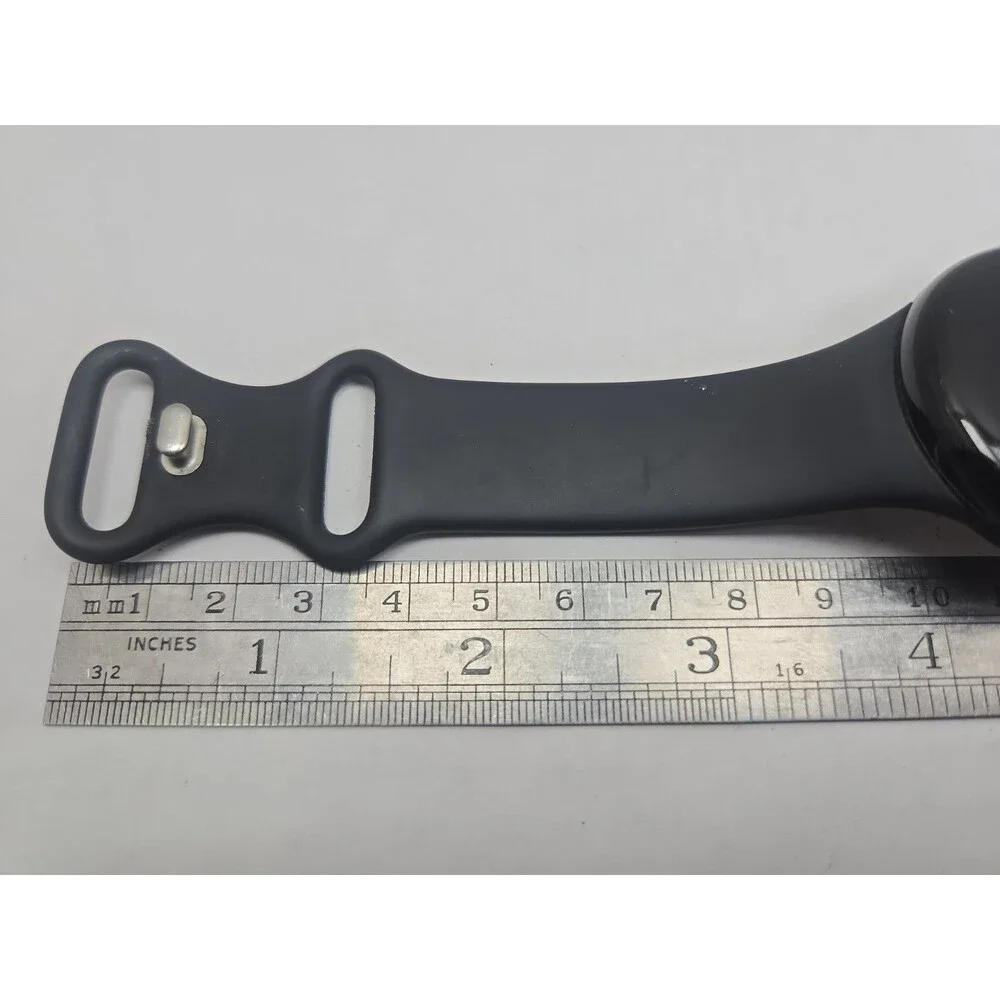 Google Pixel Watch 1st Gen GWT9R LTE 4G Black Smartwatch Fitbit Tested - Read